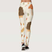 Cottagecore-Igel-Leggings Leggings (Rückseite)