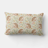 Cottagecore-Igel Lendenkissen (Rückseite)