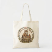 Cottagecore-Katze-Lehrertasche Tragetasche (Vorne)