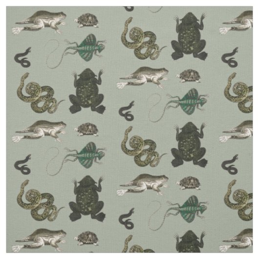 Cottagecore-Krötengestoff Stoff (Muster)