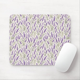 Cottagecore Lavendelzweig Botanik Mousepad