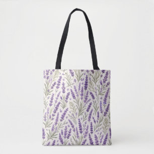 Cottagecore Lavendelzweig Botanik Tasche