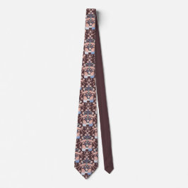 Cottagecore Leapfrog Trellis Neck Tie Krawatte