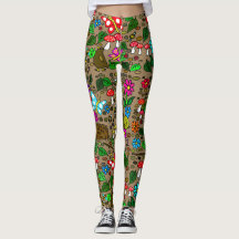 Cottagecore-Leggings