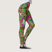 Cottagecore-Leggings Leggings (Rechts)