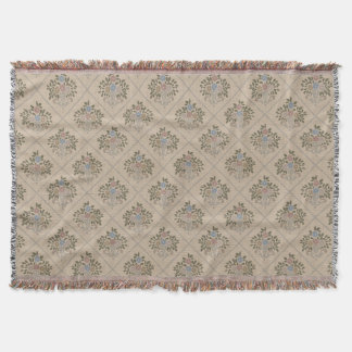 Cottagecore Leinen Blockdruck Vintage Garten Decke