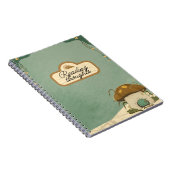 Cottagecore-Lesetagebuch-Notizbuch Notizblock (Rechte Seite)