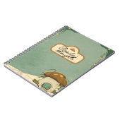 Cottagecore-Lesetagebuch-Notizbuch Notizblock (Linke Seite)