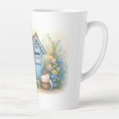 Cottagecore Liebesbriefe Blaue Postbox Milchtasse (Rechts)