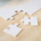 Cottagecore-Liebesbriefe Blauepostkasten Puzzle (Seite)
