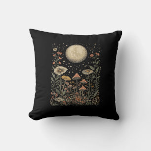 Cottagecore Mond Pilz Mondphase Goblincore Kissen