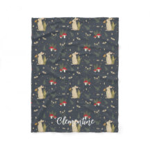 Cottagecore-Navy-Botanik-Roter-Pilz-Wald