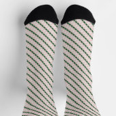 CottageCore Niedlich festliches Weihnachtsgestalte Socken (Oben)