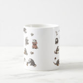 Cottagecore Opossums Kaffeetasse (Mittel)
