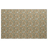 cottagecore Osterhase Kaninchen grün Stoff (Fat Quarter (45,7 x 55,9 cm))