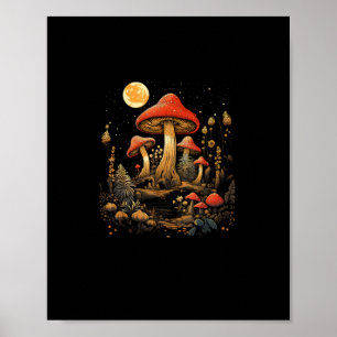 Cottagecore Pilz Cottagecore Ästhetik Goblinc Poster
