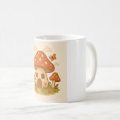 Cottagecore-Pilz-Tasse Kaffeetasse (VorderseiteRechts)