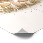 Cottagecore-Pilz-Wandkunst – Poster (Ecke)