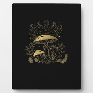 Cottagecore Pilze Fungi Goblincore Ästhetik Fotoplatte