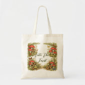 Cottagecore-Pilztasche | Waldflora Tragetasche (Vorne)