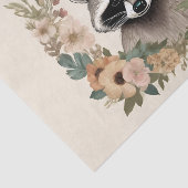 CottageCore-Raccoon-Dekoupage Seidenpapier (Ausschnitt)
