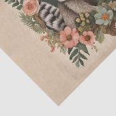 CottageCore-Raccoon-Dekoupage Seidenpapier (Ausschnitt)