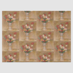 Cottagecore Renoir Blumen Vintage Tulpen Kunst Seidenpapier
