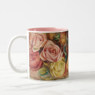 Cottagecore Renoir Florales Landschaft Vintage Kun Zweifarbige Tasse
