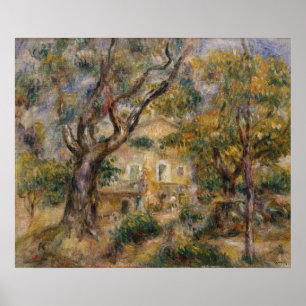 Cottagecore Renoir Goldene Sommerlandschaft Poster