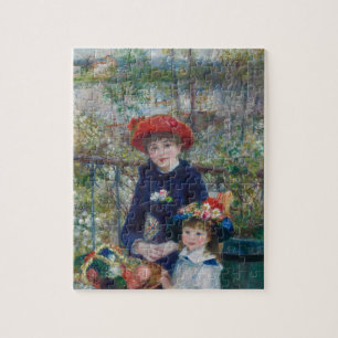 Cottagecore Renoir Schwestern Garten Landschaft Puzzle