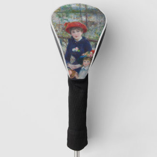 Cottagecore Renoir-Schwestern-Gartenlandschaft Golf Headcover