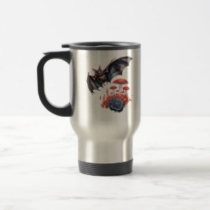 Cottagecore Schmetterlinge Fledermäuse Pilz Goblin Reisebecher