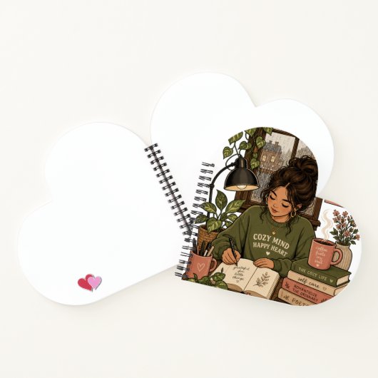 Cottagecore Selbstfürsorge-Illustration Notizblock (Innenseite)