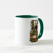 Cottagecore Selbstfürsorge-Illustration Tasse (VorderseiteRechts)