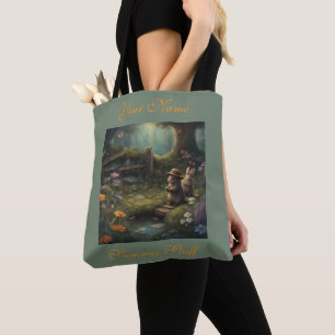 Cottagecore Sommerhasen am Bach Sommer Tasche
