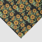 CottageCore Sonnenblumenmuster Seidenpapier (Detail)