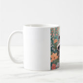 Cottagecore Süßer Waschbär Kaffeetasse (Links)