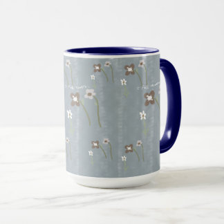 Cottagecore-Tasse: Ein zarter botanischer Traum Tasse
