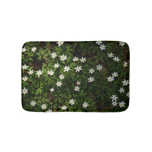 Cottagecore und Wildblume Badematte (Vorderseite)