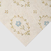 Cottagecore Vintage Floral Seidenpapier (Ausschnitt)