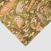 Cottagecore-Waldtier-Seidenpapier Seidenpapier (Ausschnitt)