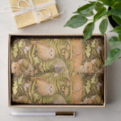 Cottagecore-Waldtier-Seidenpapier Seidenpapier (Geschenk)