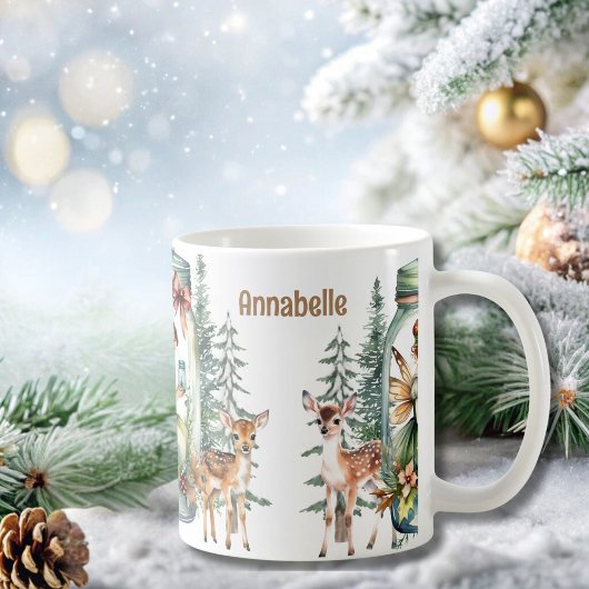 Cottagecore Weihnachtswärme Tasse