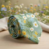 Cottagecore-Wiesenblumenwiese Krawatte