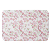Cottagecore-Wildblumen-Botanische Blumen Badematte (Vorderseite)