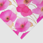 Cottagecore-Wildblumen-Botanische Blumen Seidenpapier (Detail)