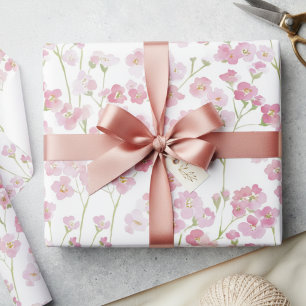 Cottagecore-Wildblumen-Botanisches-Blumen-Garten Geschenkpapier