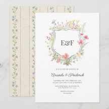Cottagecore-Wildflower-Gartenhochzeit