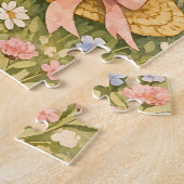 Cottagecore-Wildflowergarten-Patchwork Puzzle (Seite)