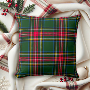 Cottages Classic Tartan Kariert Red Green n Blue Kissen